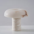 Load image into Gallery viewer, Mushroom Type Alabaster Table Lamp