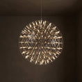 Load image into Gallery viewer, Geodesic LED Sphere Pendant Light