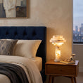 Load image into Gallery viewer, Tieralith Alabaster Table Lamp