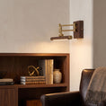 Load image into Gallery viewer, Stave Brass Wall Lamp