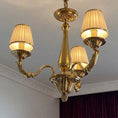 Load image into Gallery viewer, Winchester Brass Chandelier