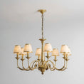 Load image into Gallery viewer, Winchester Brass Chandelier