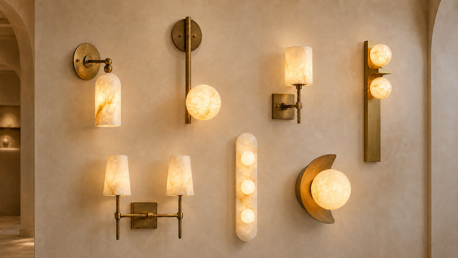 7 Alabaster Wall Sconces That Bring a Soft Stone Glow Into Your Home