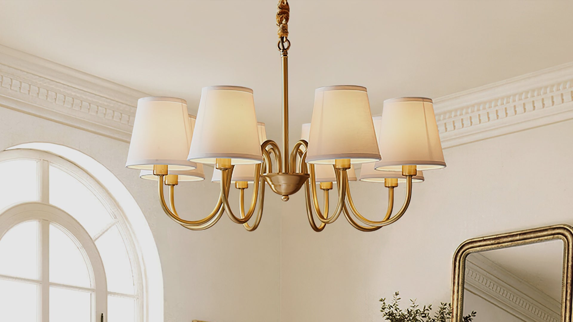 Illuminate Your Independence Day with American-style Chandelier