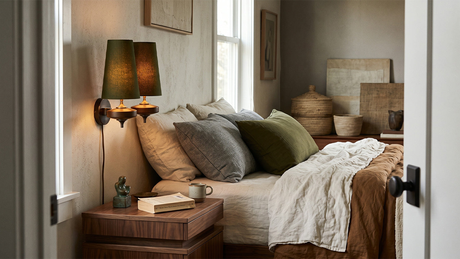 Bedside Wall Lamp Height & Spacing Guide