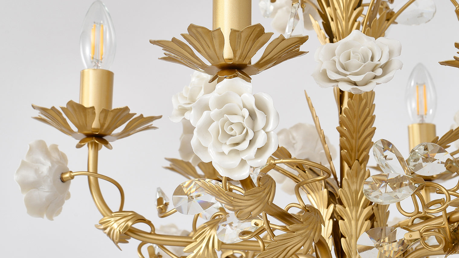 Illuminate Your Space with Nature’s Elegance: A Floral Chandelier Collection