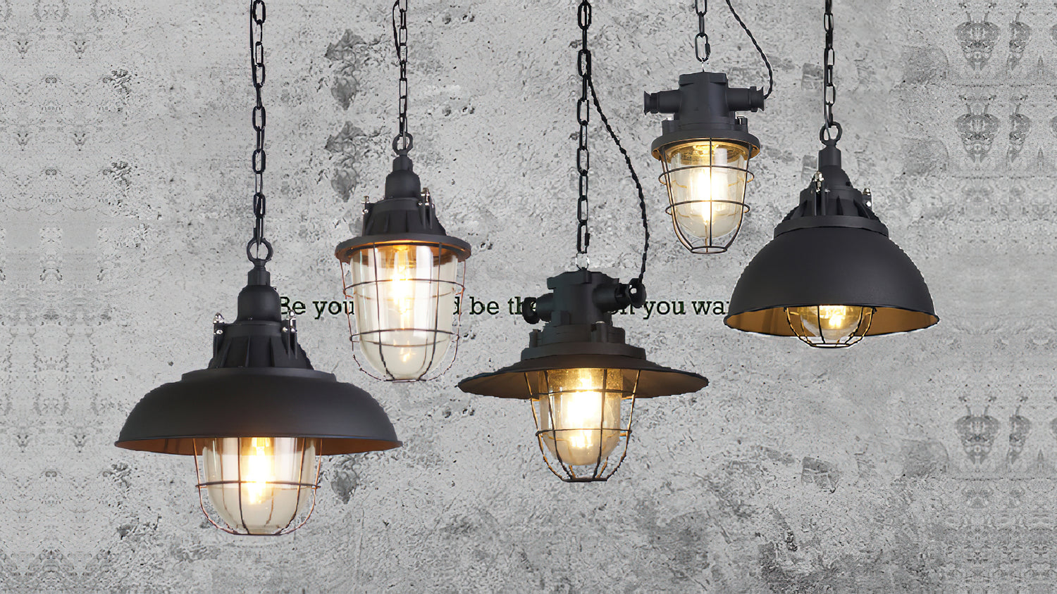 Complement your decor with industrial style lighting – Radilum - Unique Industrial Style Lighting