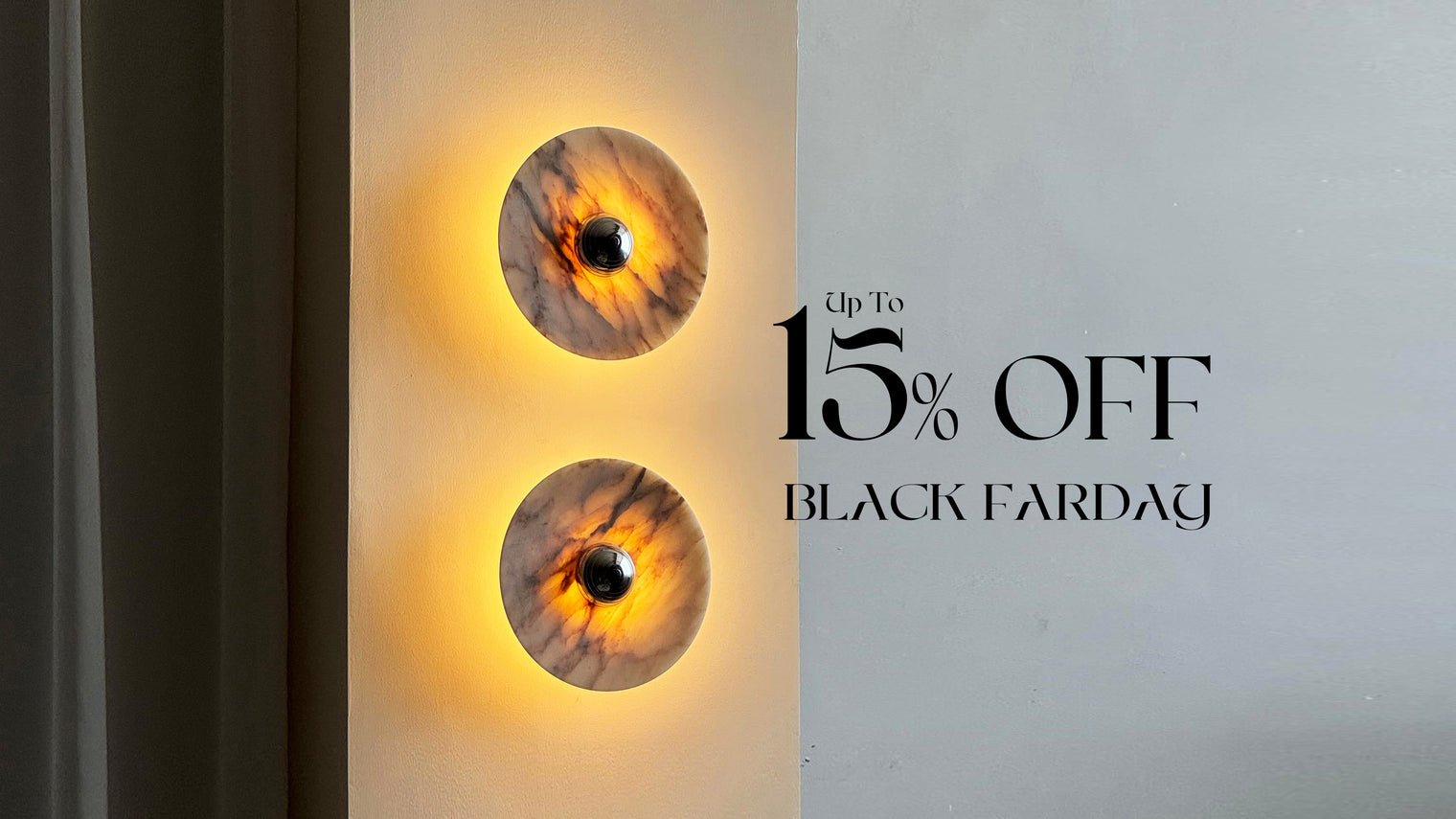 12 Unique Natural Marble Wall Lamps on Sale for Black Friday