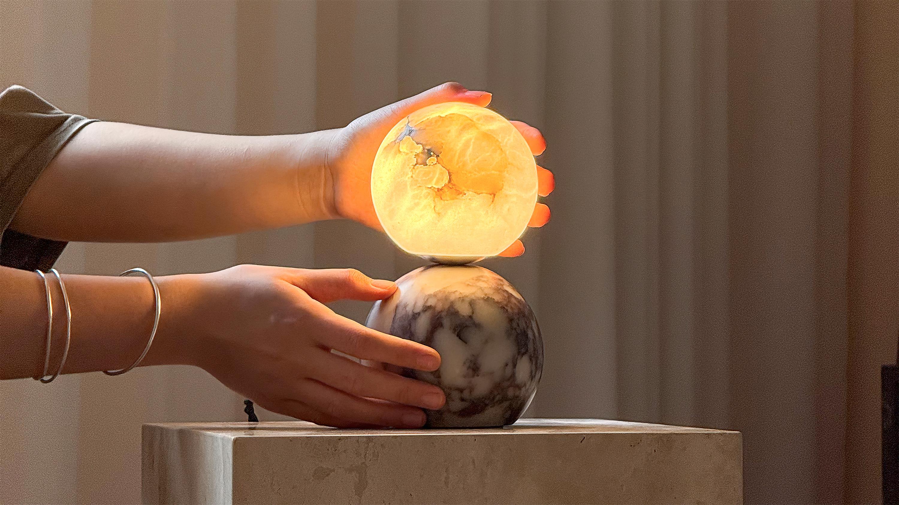 Unveiling Serenity: Our Exquisite Natural Stone Table Lamp Collection