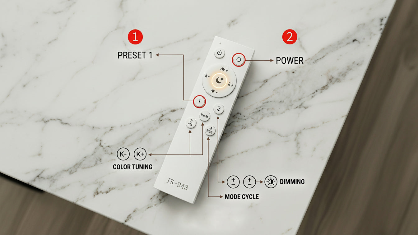 Ditch the Electrician: Why Your Next Lighting Upgrade Needs an RC Dimmer