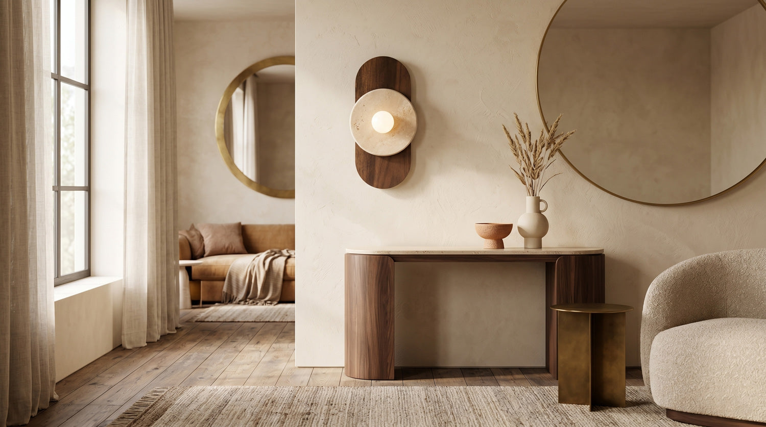 From Desert Sunset to Your Walls: The Travertine Series
