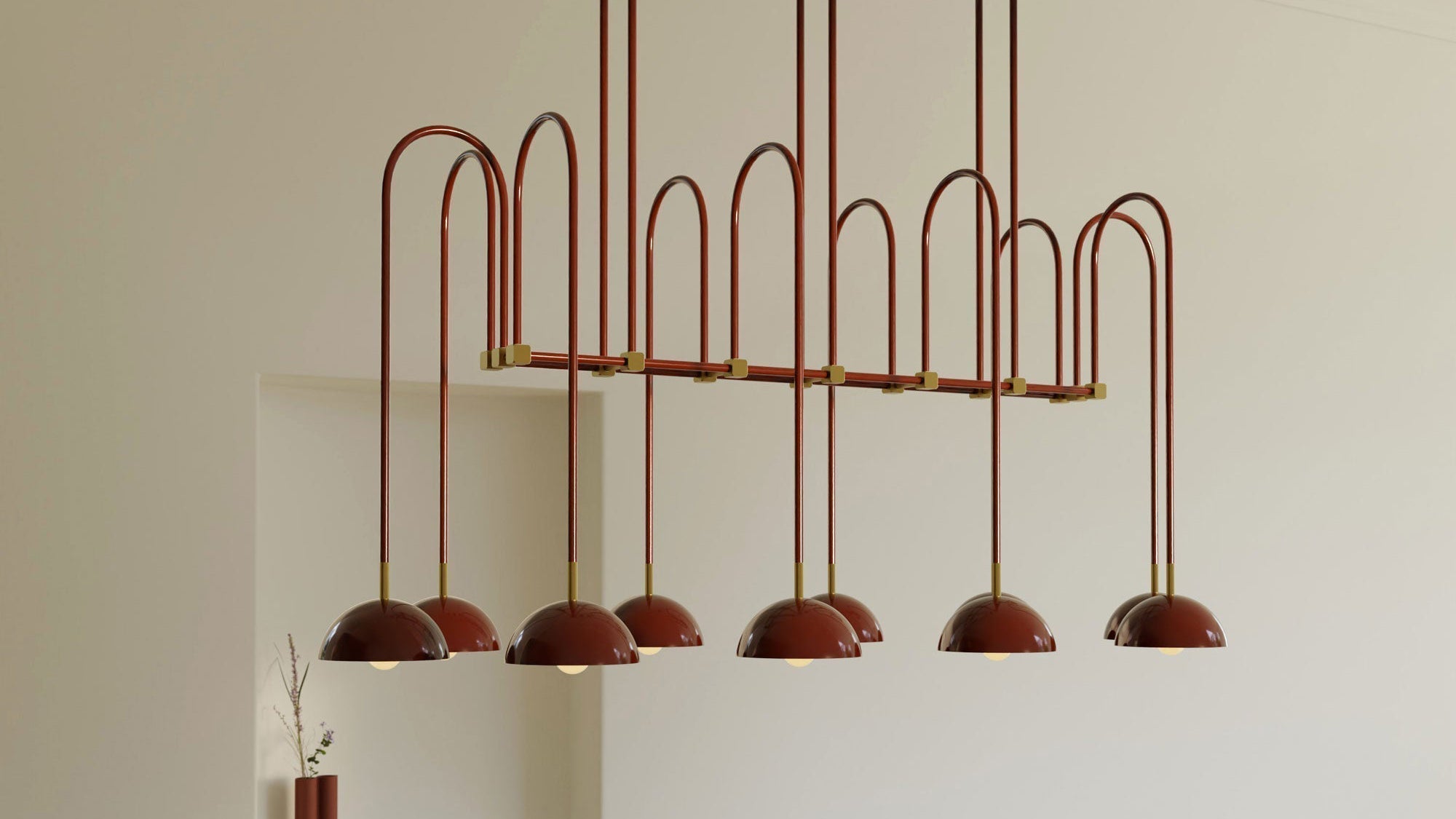 Brighten Your Space with These Stunning Red Chandeliers