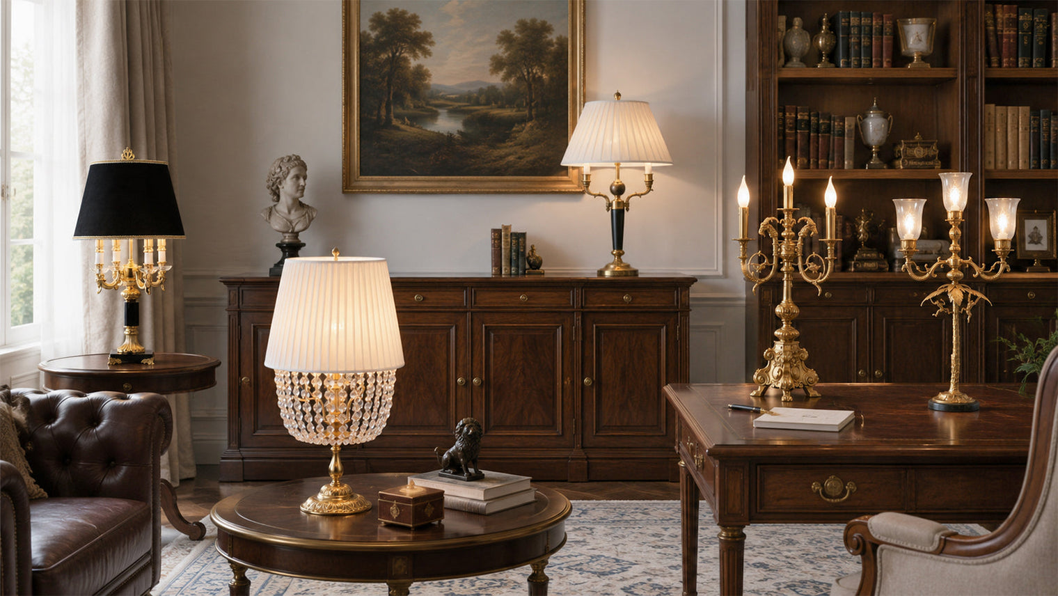 Vintage Table Lamps for Timeless, Collected Interiors