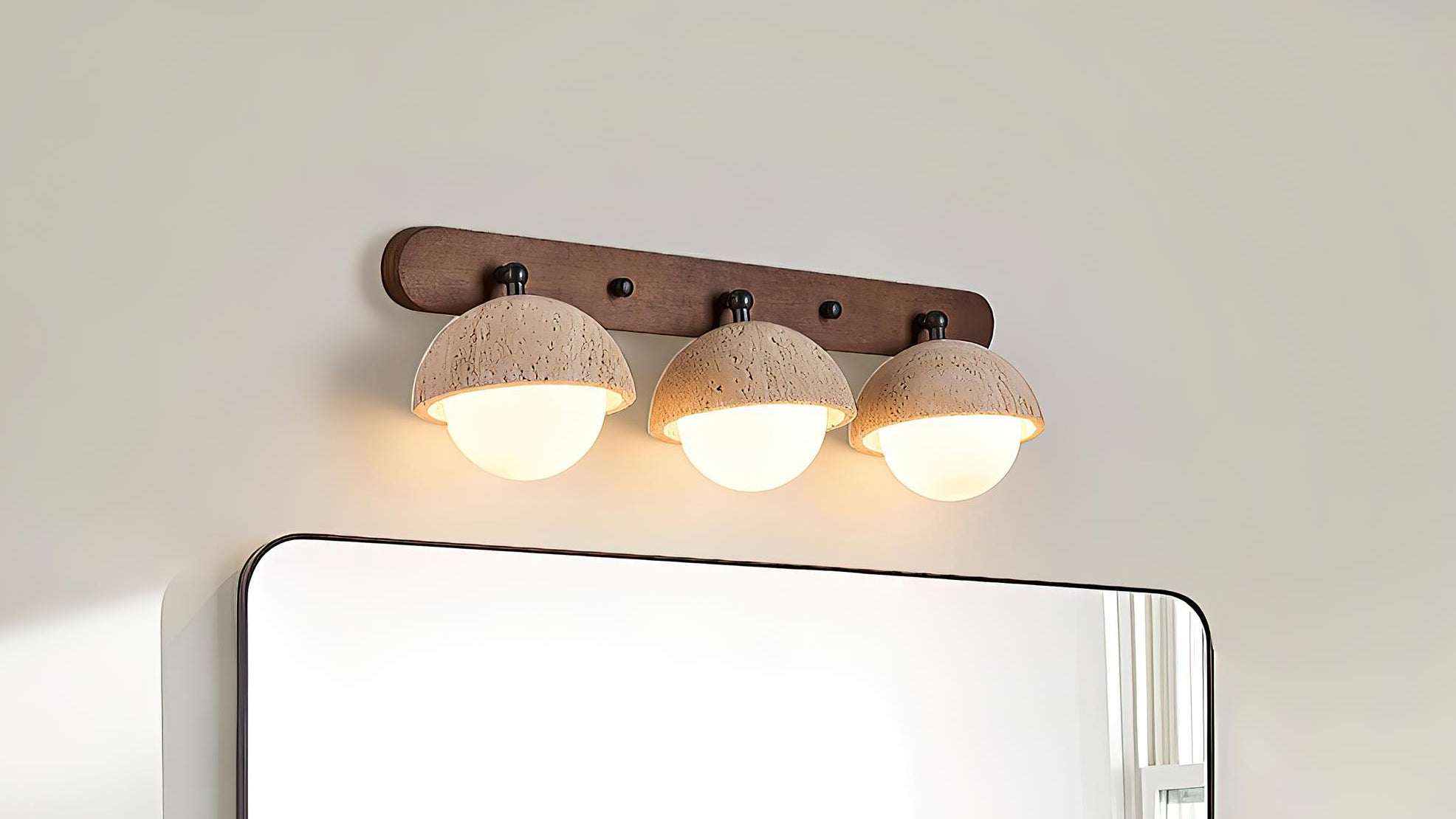 Earth's Glow: New Travertine Wall Lamps Arrive