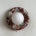 Load image into Gallery viewer, Orli Red Marble Sconce
