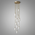 Load image into Gallery viewer, Figure Spanish Alabaster Pendant Light
