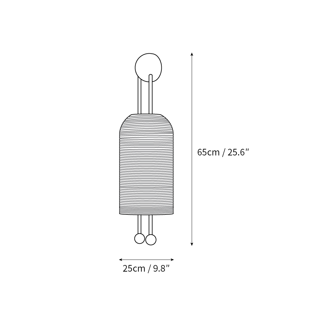 Lantern Glass Sconce