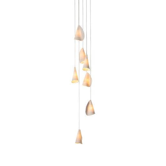 21 Thin Porcelain Pendant Lamp