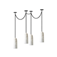 Load image into Gallery viewer, Figure Spanish Chain Alabaster Chandelier

