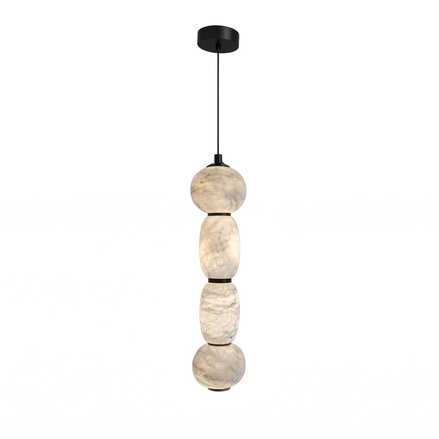 Alabaster Pendulous Pearl Pendant Lamp