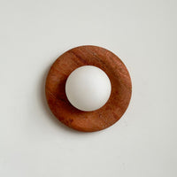 Orli Travertine Marble Sconce – detail 9