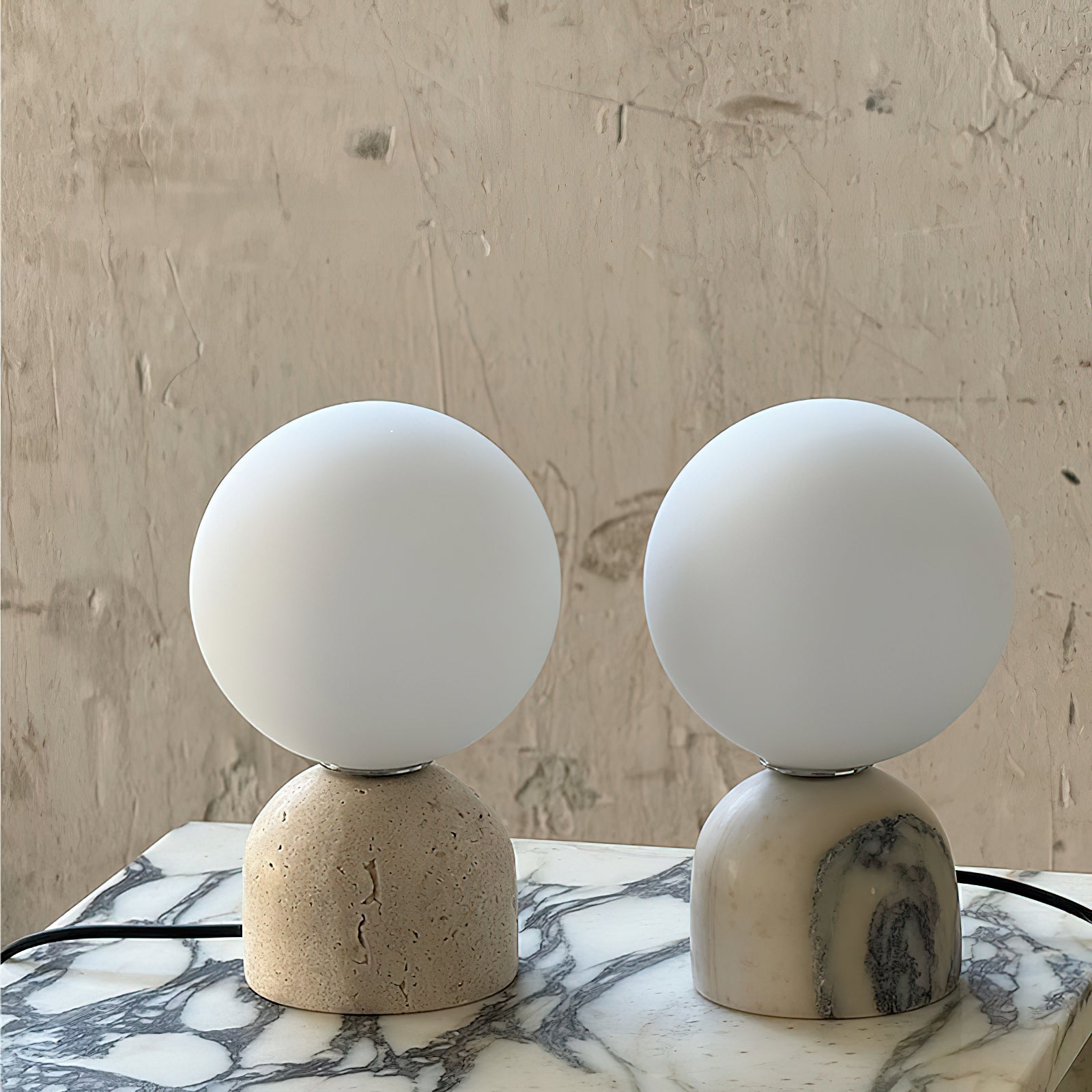 Aalia Marble Table Lamp