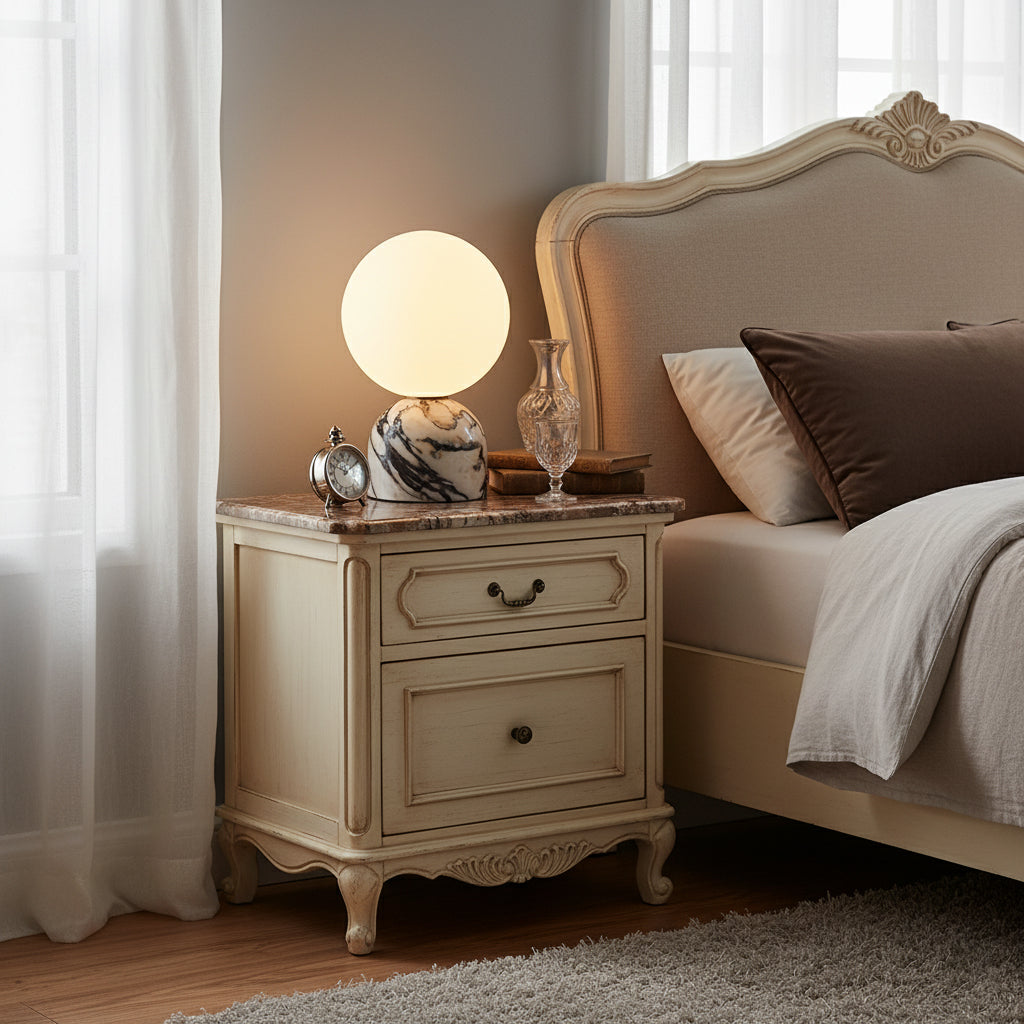 Aalia Marble Table Lamp