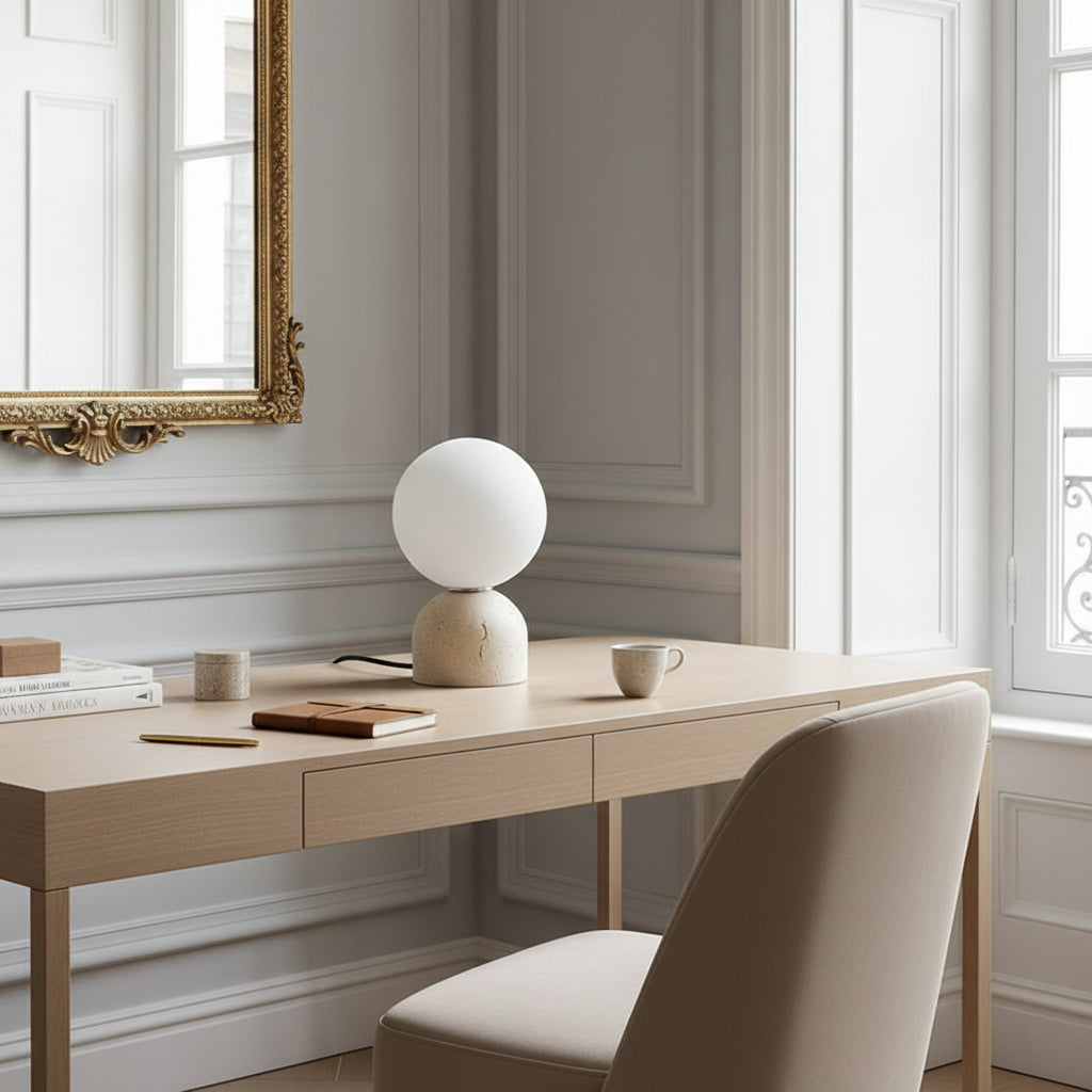 Aalia Marble Table Lamp