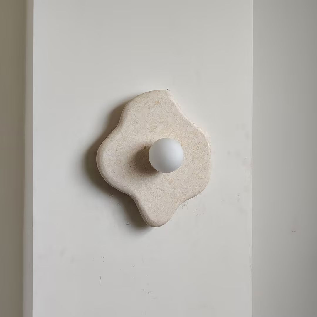 Abnormal Marble Wall Lamp