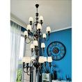 Load image into Gallery viewer, Abrahamson Shaded Tiered Chandelier
