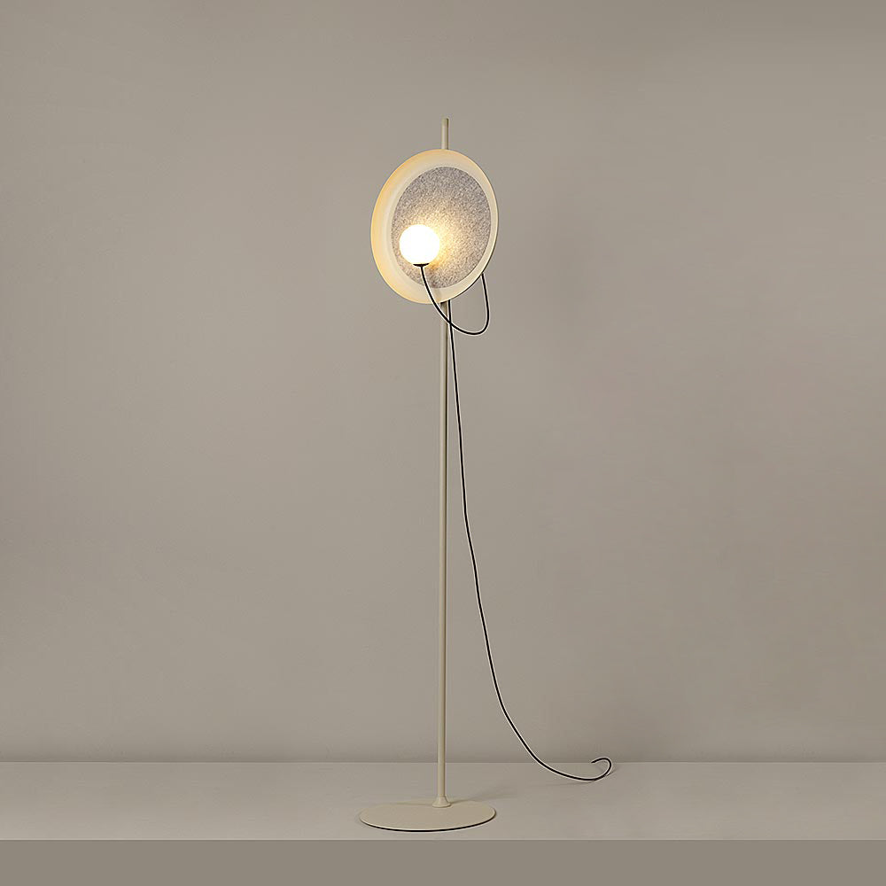 Lampadaire à disque acoustique