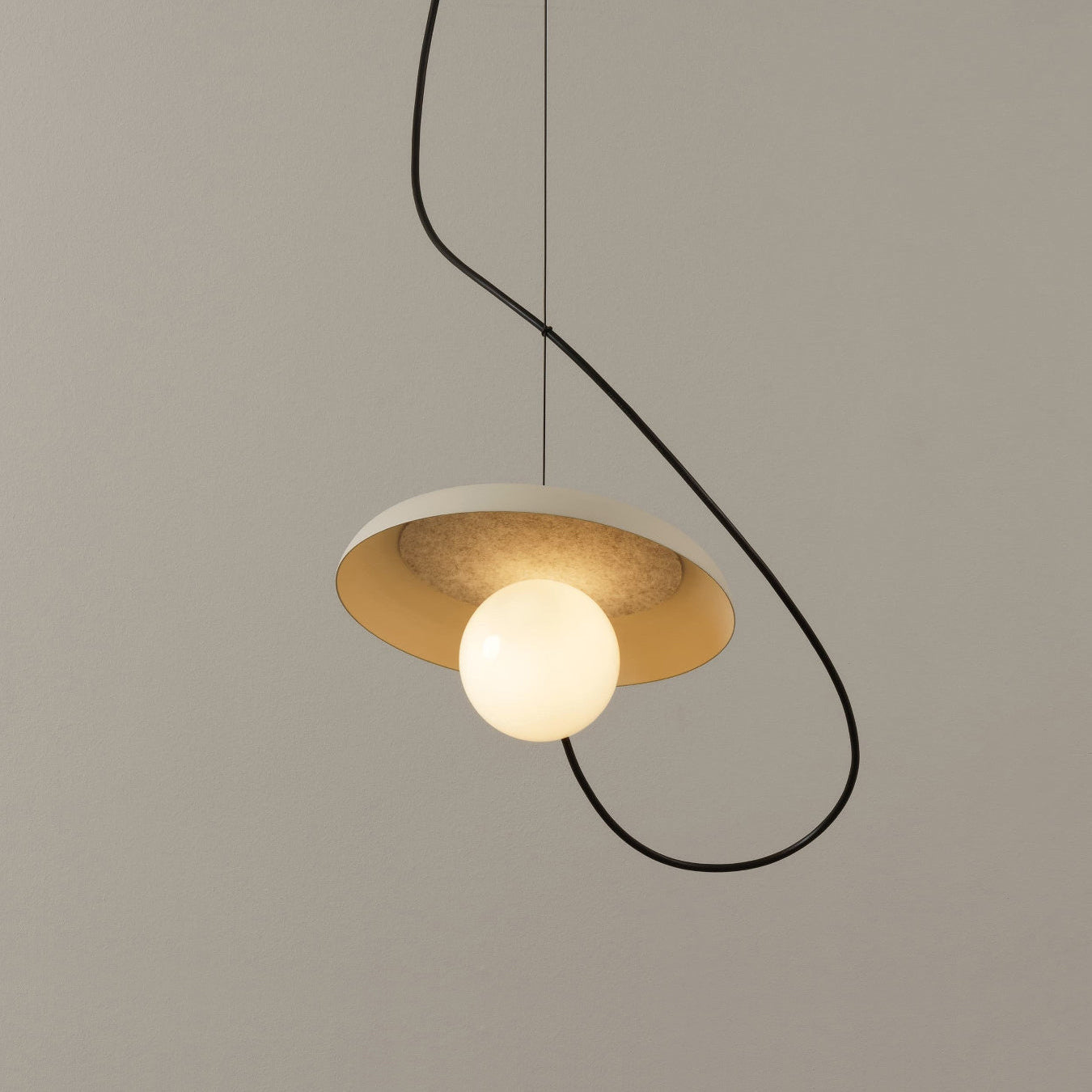 Acoustic Disc Pendant Lamp