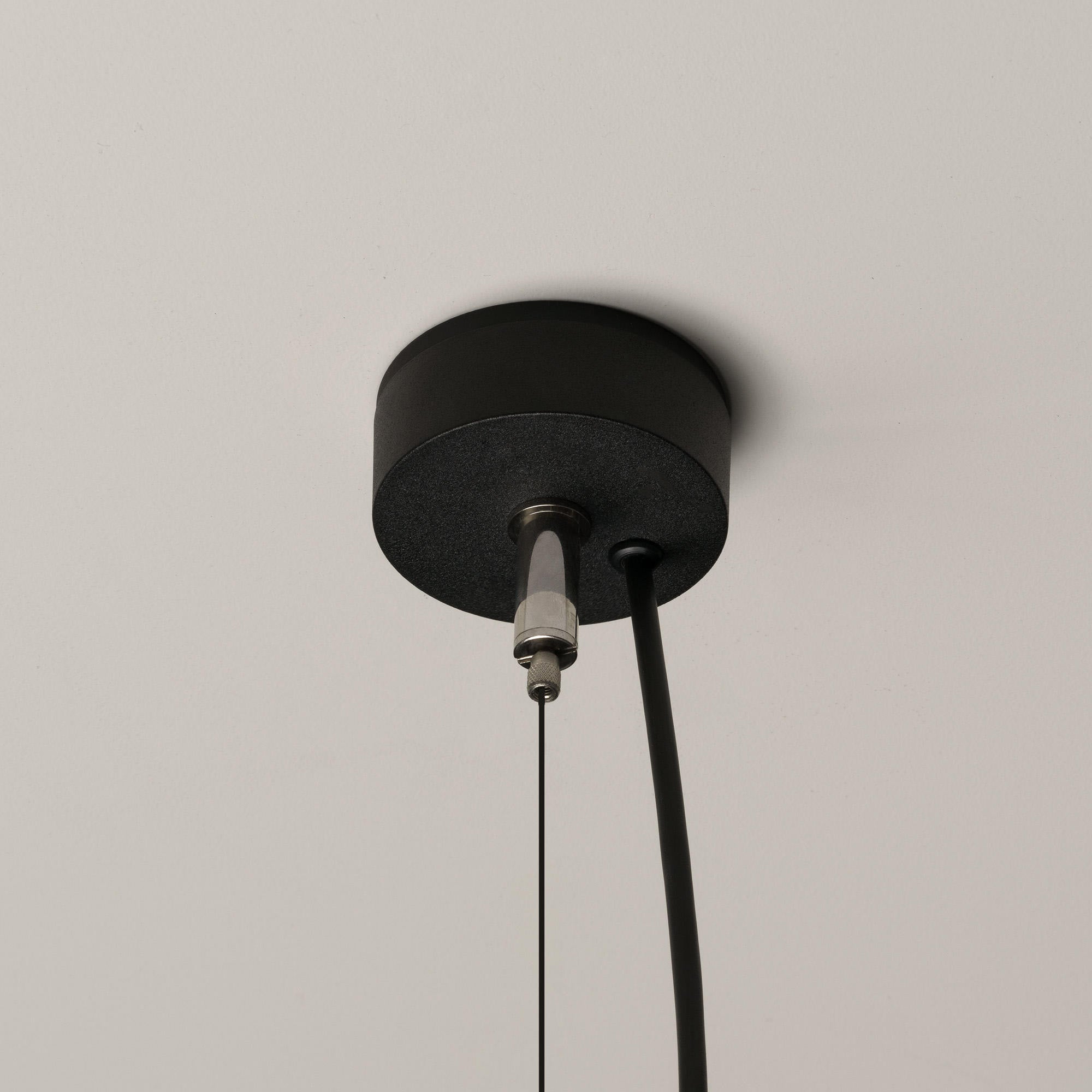 Lampe à suspension à disque acoustique