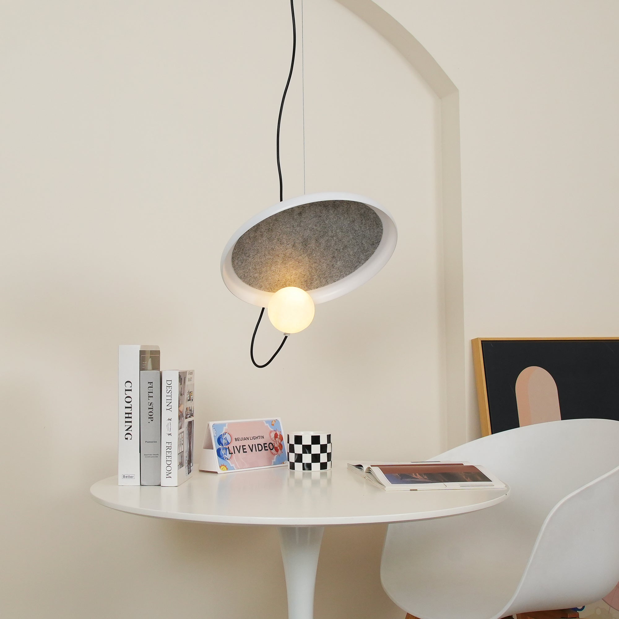 Acoustic Disc Pendant Lamp