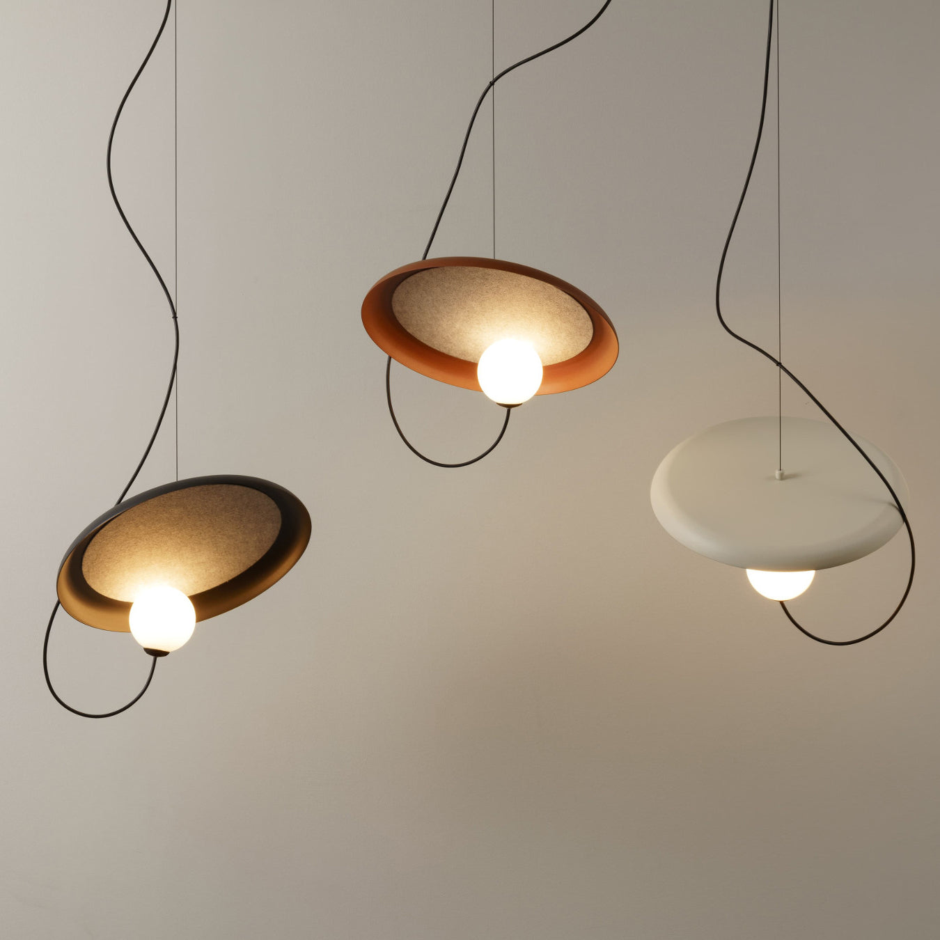 Acoustic Disc Pendant Lamp