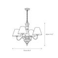 Load image into Gallery viewer, Adela Wood Chandelier
