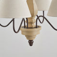 Load image into Gallery viewer, Adela Wood Chandelier
