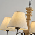 Bild in Galerie-Betrachter laden, Adela Wood Chandelier
