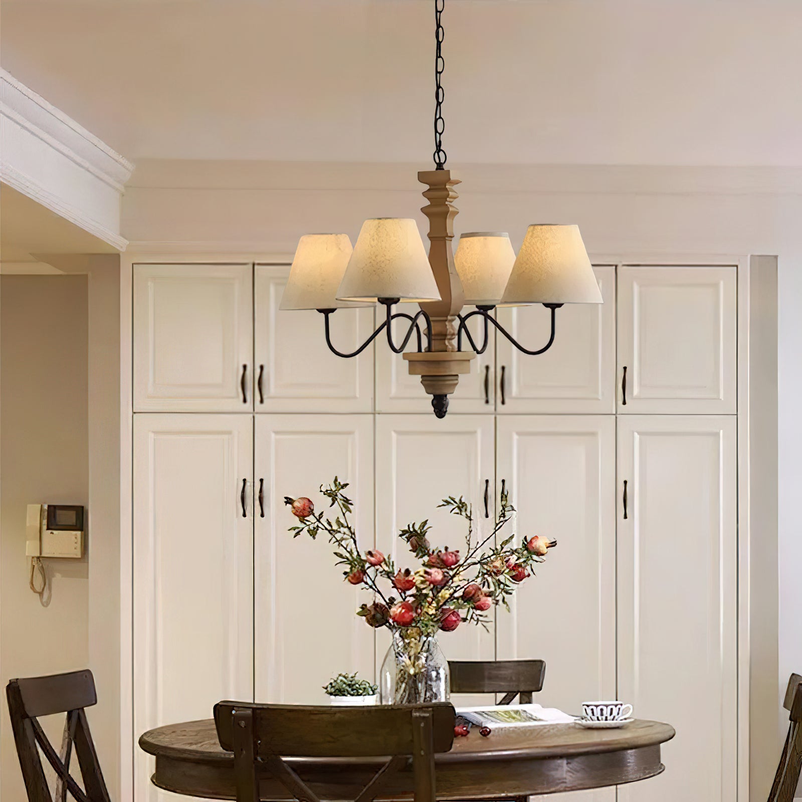 Adela Wood Chandelier