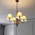 Load image into Gallery viewer, Adela Wood Chandelier
