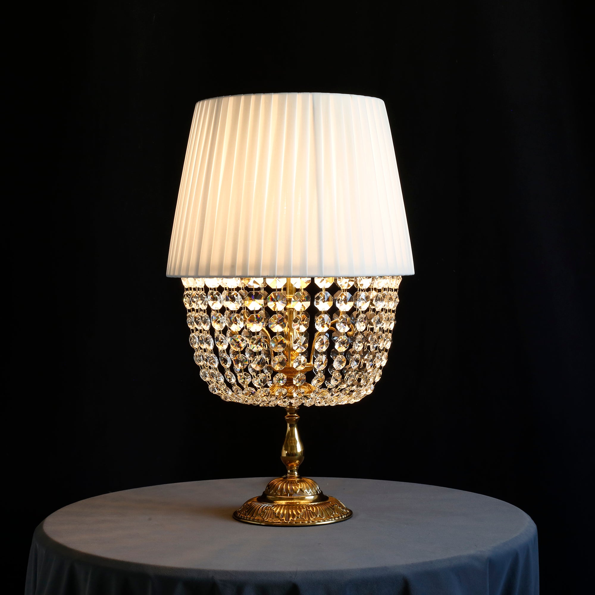 Adelia Crystal Table Lamp