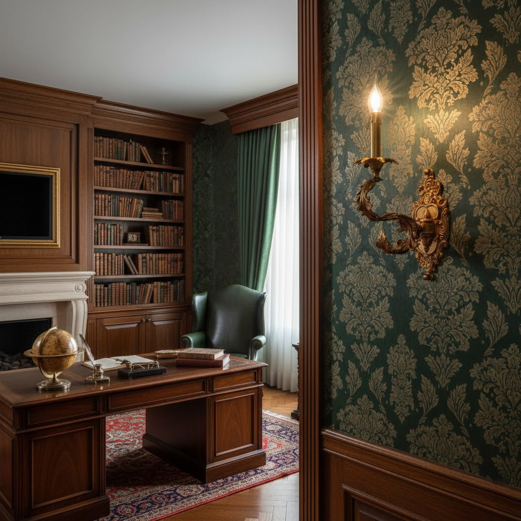 Adriana Baroque Wall Lamp