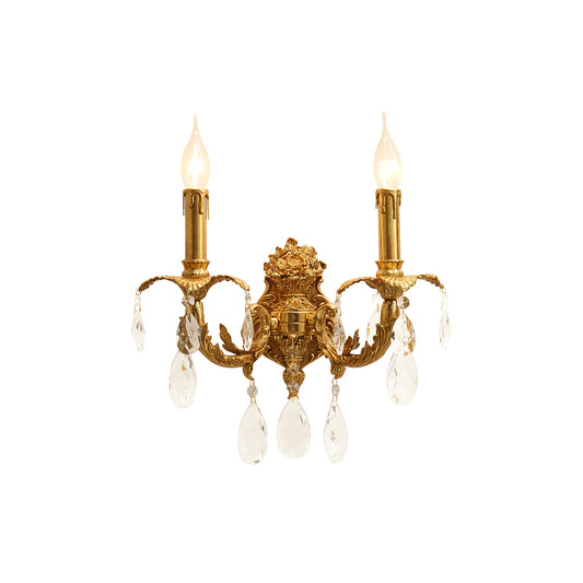 Adriana Brass Wall Lamp
