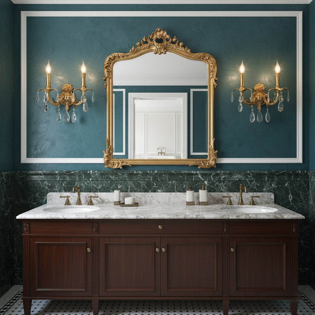 Adriana Brass Wall Lamp