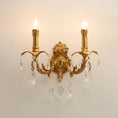 Load image into Gallery viewer, Adriana Brass Wall Lamp
