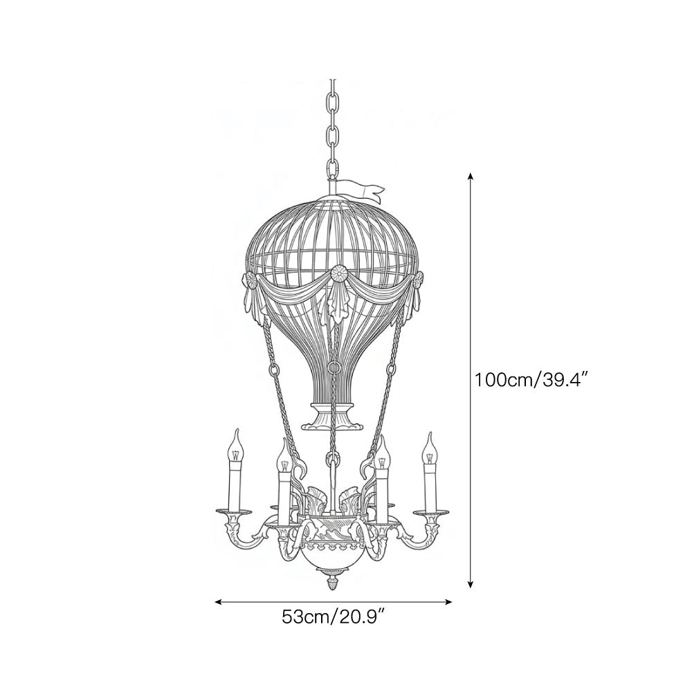 Aerovelle Chandelier – detail 3