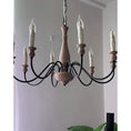 Bild in Galerie-Betrachter laden, Afralia Wooden Chandelier
