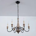 Load image into Gallery viewer, Afralia Wooden Chandelier
