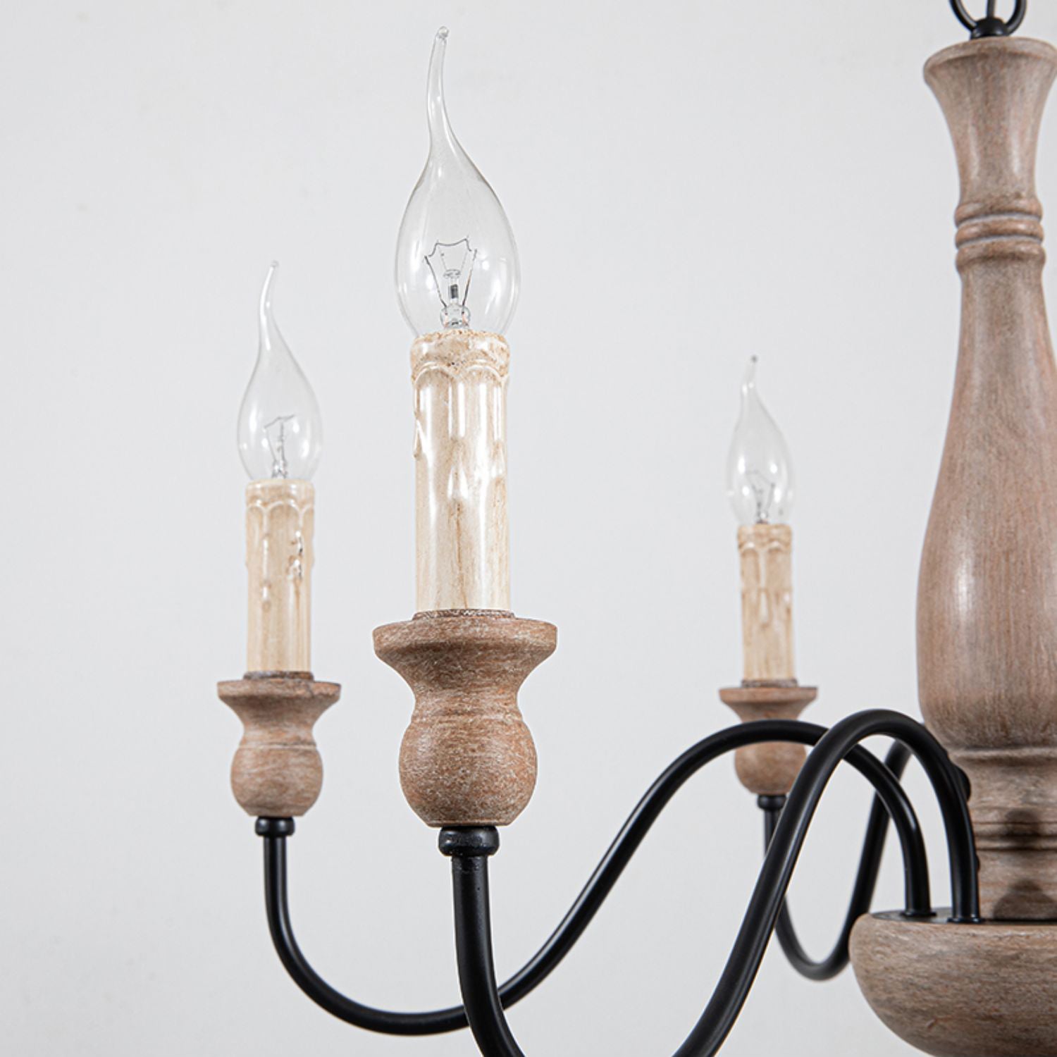 Afralia Wooden Chandelier