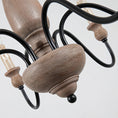 Bild in Galerie-Betrachter laden, Afralia Wooden Chandelier
